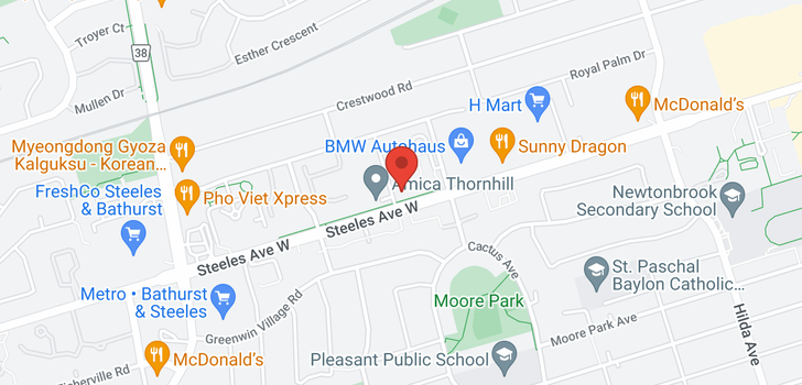 map of #911 -520 STEELES AVE W